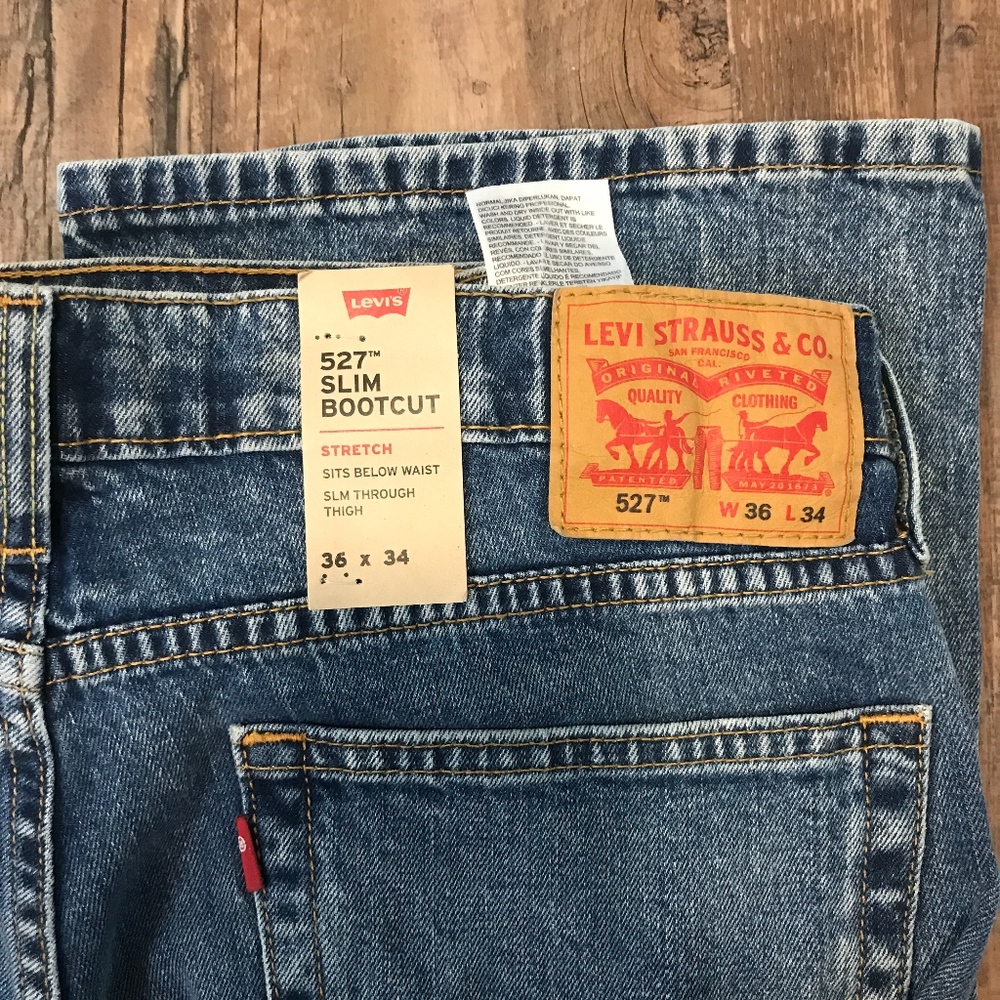 LEVIS 527 Slim Bootcut